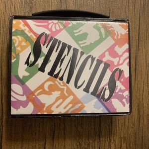 XONEX Stencil Set Plastic Case Many Designs